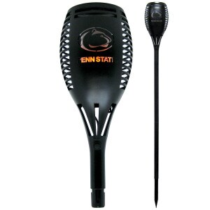 LED solar tiki torch with Athletic Logo and Penn State